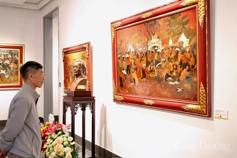 Thông điệp của Triển lãm “Hồn quê” của hoạ sĩ Hoàng Sùng - 10