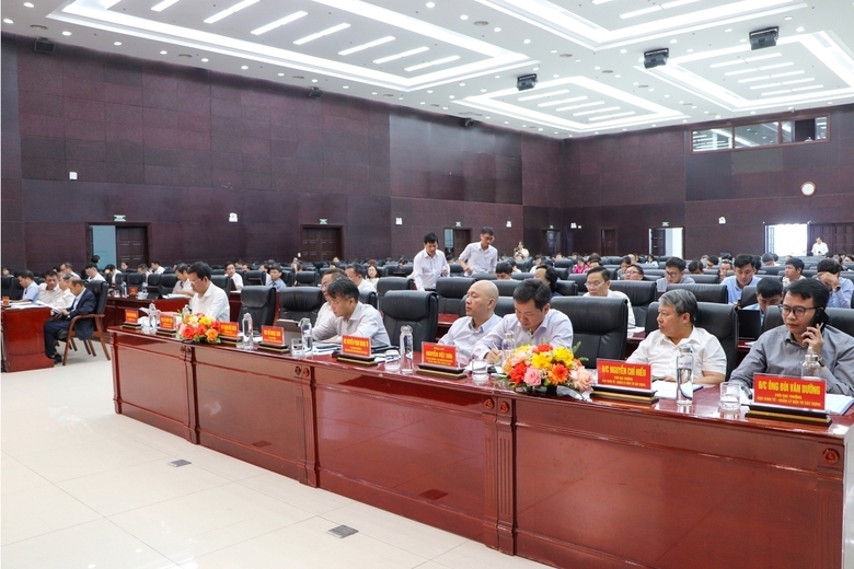 Hội nghị được tổ chức trực tiếp tại Đà Nẵng và trực tuyến tại các tỉnh, thành trong cả nước. Ảnh: Thanh Đức