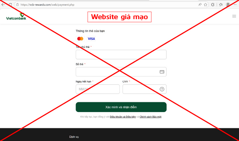 Vietcombank phát cảnh báo tới toàn bộ khách hàng - 1