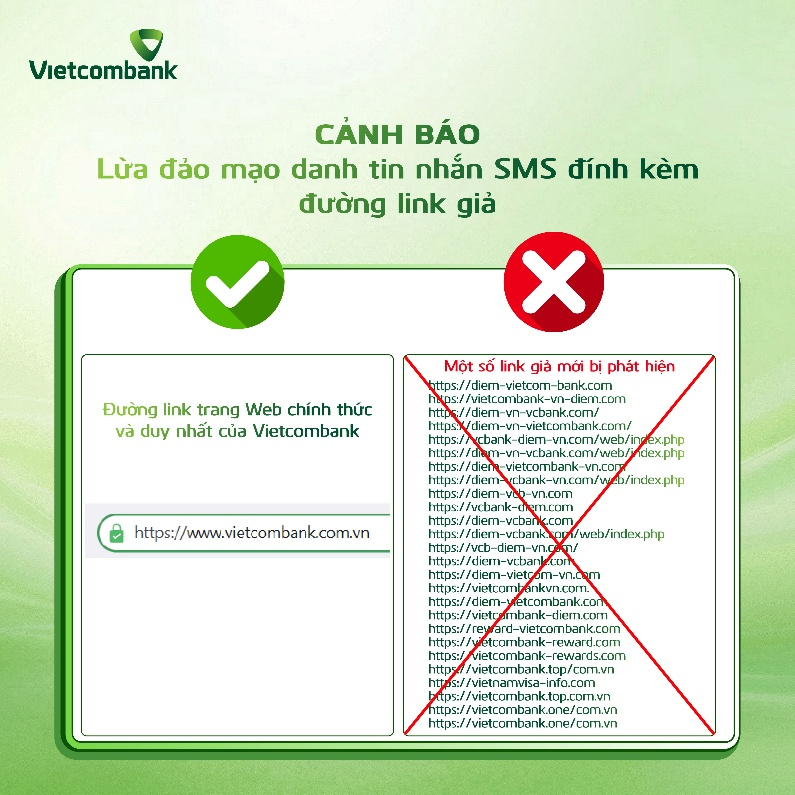 Vietcombank phát cảnh báo tới toàn bộ khách hàng - 2