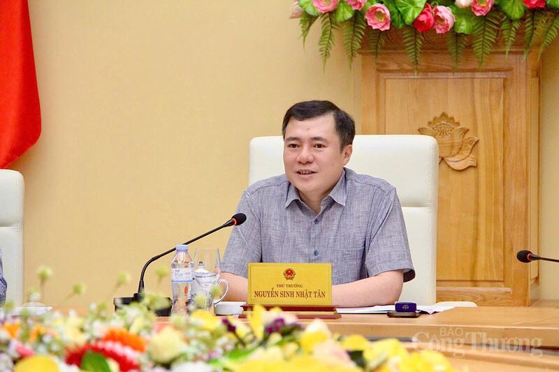 Thứ trưởng Nguyễn Sinh Nhật Tân chủ trì hội nghị