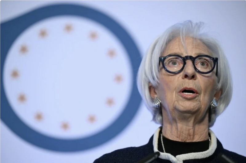 Chủ tịch European Central Bank, bà Christine Lagarde cho biết ECB đang ở vị thế thuận lợi để ứng phó với cú sốc năng lượng. Ảnh: Iraqi News