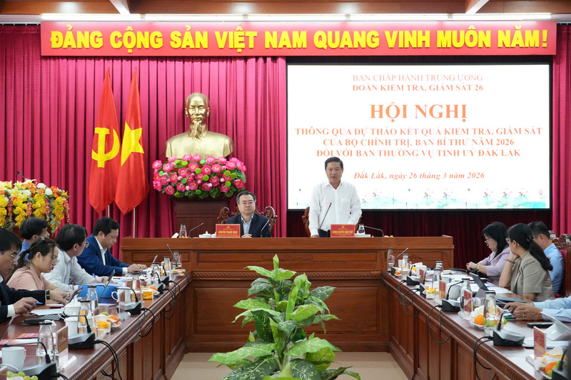 Toàn cảnh buổi làm việc. Ảnh: Tuấn Anh/TTX.