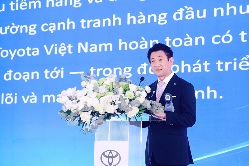 Ông Hirata Osamu - Tổng giám đốc Toyota Việt Nam.