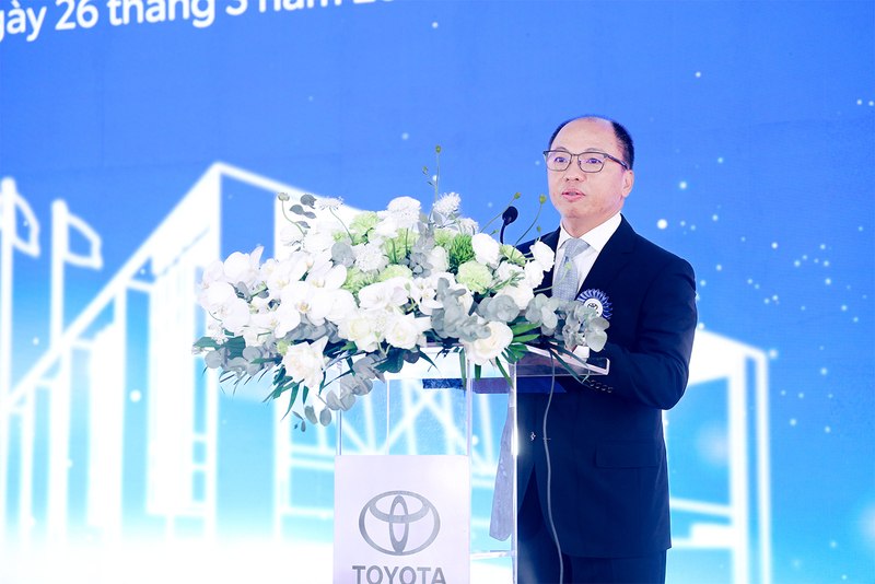 Ông Tiền Quốc Hào - Phó Tổng giám đốc Khu vực châu Á của Tập đoàn Ô tô Toyota kiêm Chủ tịch Toyota Việt Nam.