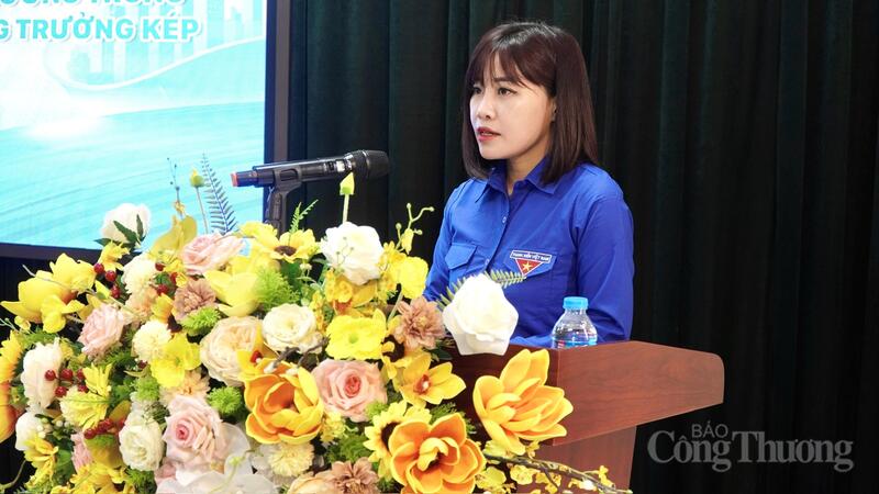 Đồng chí Nguyễn Ngọc Tâm, Bí thư Đoàn Thanh niên Bộ Công Thương. Ảnh: Minh Trang