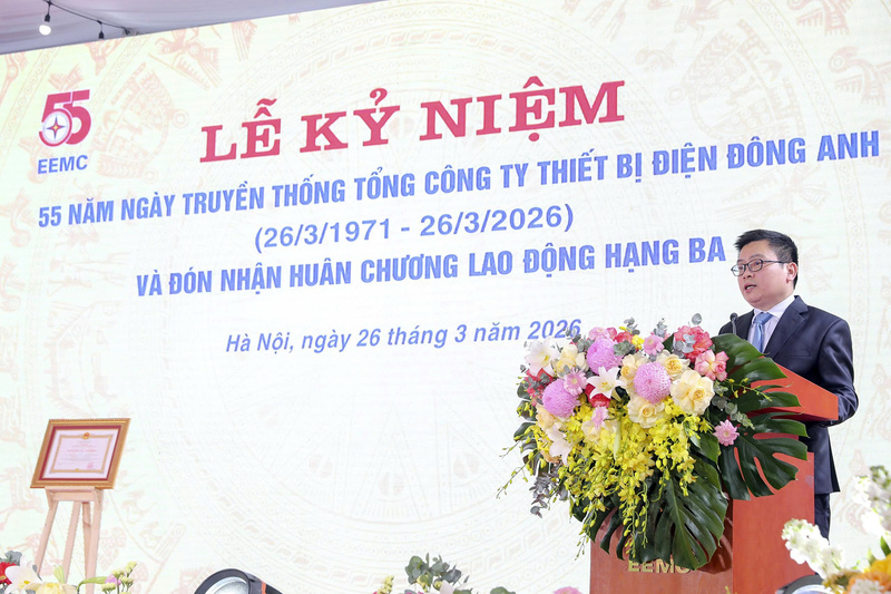 Thứ trưởng Bộ Công Thương Trương Thanh Hoài phát biểu chỉ đạo.