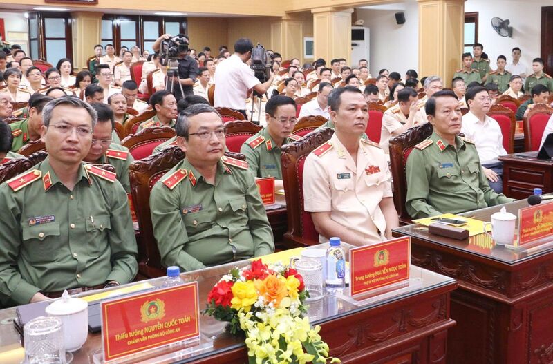 Các đại biểu tham dự Hội nghị. Ảnh: Công an Thanh Hóa