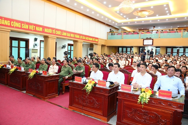 Các đại biểu tham dự Hội nghị. Ảnh: Công an Thanh Hóa