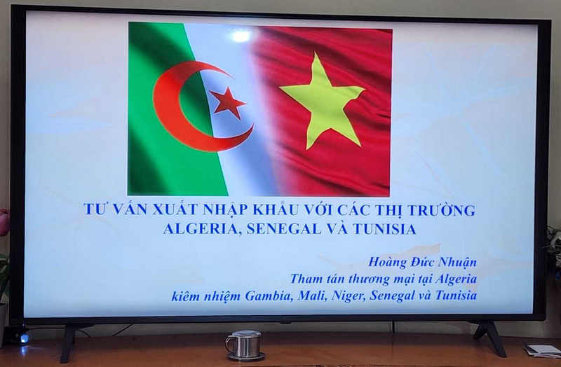Thương vụ Việt Nam tại Algeria tăng cường công tác thông tin thị trường cho các doanh nghiệp Việt Nam