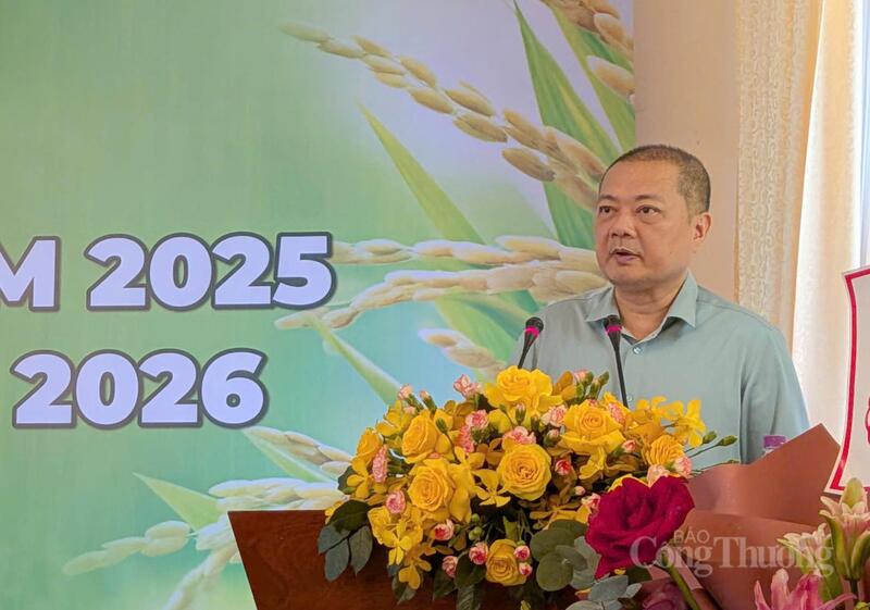 Ông Nguyễn Anh Sơn, Cục trưởng Cục Xuất nhập khẩu (Bộ Công Thương) phát biểu tại hội nghị.