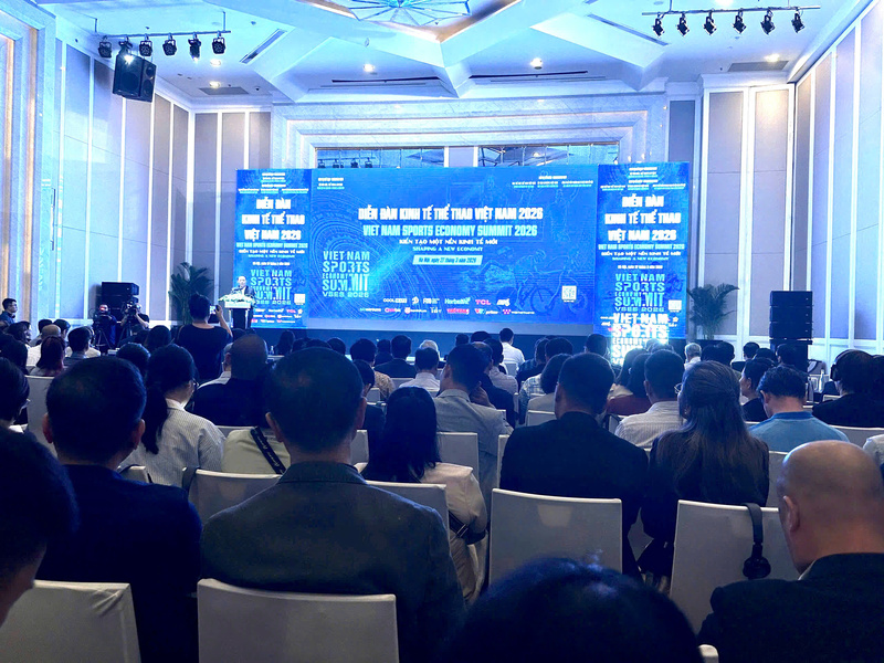 Diễn đàn Kinh tế Thể thao Việt Nam 2026 (Viet Nam Sports Economy Summit 2026). Ảnh: Hương Sen