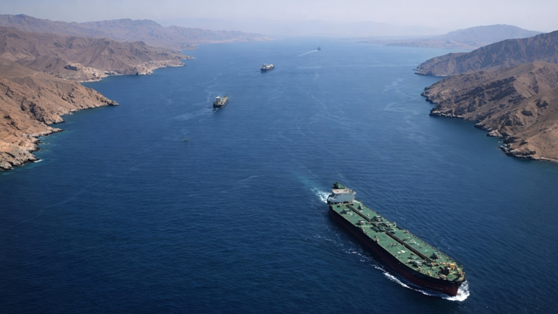 Các cuộc tấn công nhằm vào tàu thương mại khiến eo biển Hormuz gần như đóng lại với các tàu chở dầu, buộc các nước tìm tuyến vận chuyển khác. Ảnh: Al Jazeera