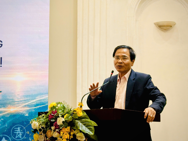 PGS.TS Lê Bộ Lĩnh, Viện trưởng Viện Nghiên cứu Chiến lược Kinh tế, nguyên Phó Chủ nhiệm Ủy ban Khoa học Công nghệ và Môi trường của Quốc hội. Ảnh: Hoàng Giang