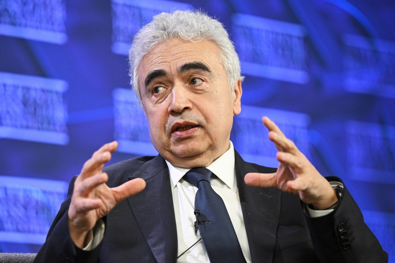Giám đốc IEA Fatih Birol. Ảnh: Lukas Coch