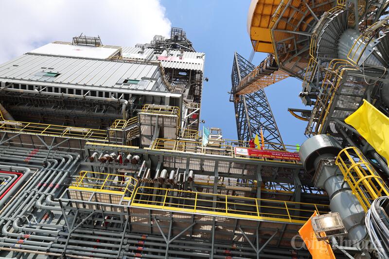 Giàn PV DRILLING IX được trang bị các hệ thống máy móc hiện đại với công nghệ mới nhất.