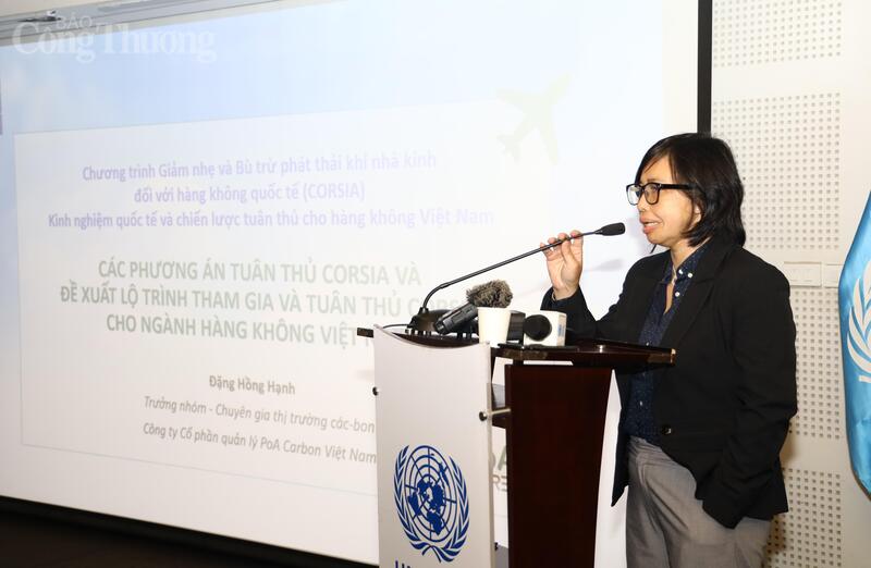 Bà Đặng Hồng Hạnh, Chuyên gia thị trường carbon của PoA Carbon.