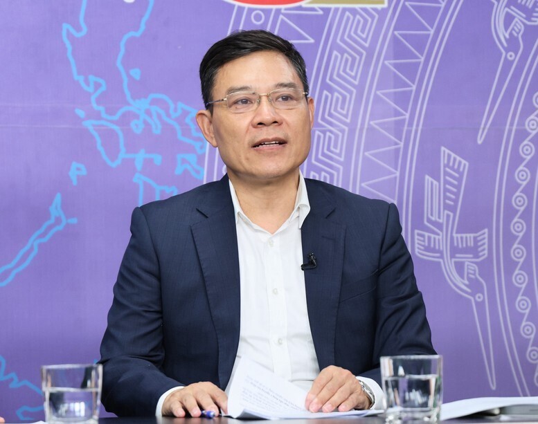 Vụ trưởng Vụ Công tác xây dựng văn bản quy phạm pháp luật (Bộ Tư pháp) Nguyễn Quốc Hoàn - Ảnh: VGP/Thu Giang