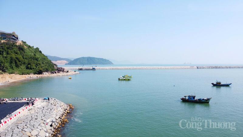 Một góc hợp phần cơ sở hạ tầng dùng chung bến cảng Liên Chiểu được công bố hoàn thành