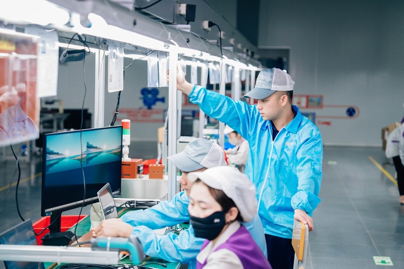 Trên địa bàn tỉnh Nghệ An hiện có có gần 100 doanh nghiệp, cơ sở sản xuất công nghiệp hỗ trợ, chiếm gần 7% tổng số doanh nghiệp toàn ngành công nghiệp. Ảnh: Mai Liễu