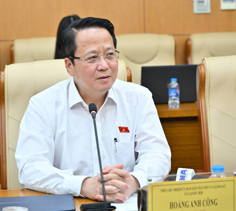 Ông Hoàng Anh Công, Phó Chủ nhiệm Ủy ban Dân nguyện và Giám sát của Quốc hội. Ảnh: V.Q.K