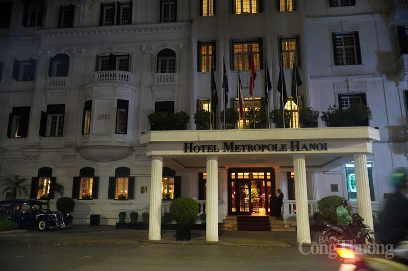Khách sạn Metropole Hà Nội tắt bớt đèn hưởng ứng Giờ Trái đất