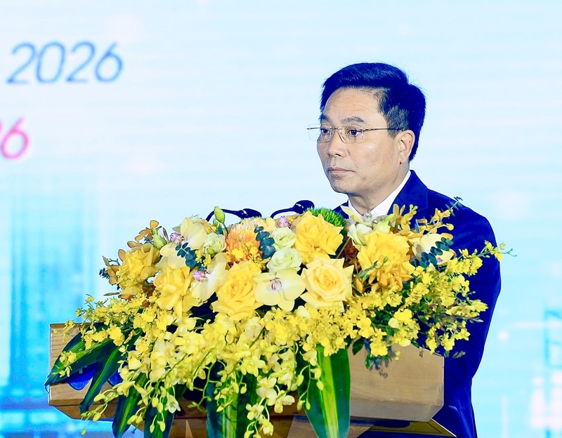 Bí thư Tỉnh ủy Thanh Hóa Nguyễn Doãn Anh phát biểu bế mạc hội nghị. Ảnh: Hoàng Đông