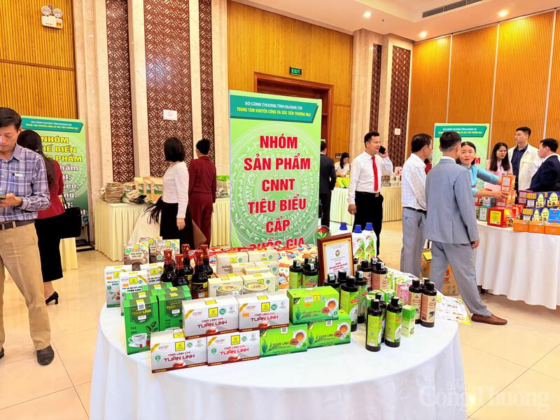 Các sản phẩm được hỗ trợ từ đề án khuyến công tại tỉnh Quảng Trị