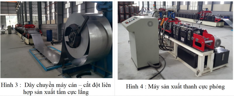 Hình ảnh về sản phẩm của dự án sản xuất thử nghiệm. Ảnh: Q.N
