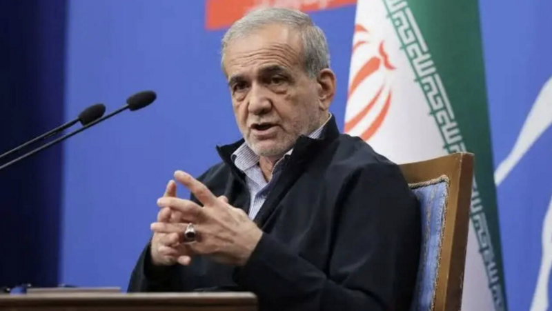 Tổng thống Iran Masoud Pezeshkian. Ảnh: X