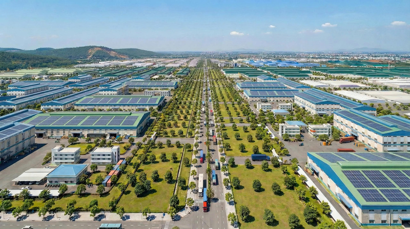 Khu công nghiệp Tam Anh - An An Hòa có tổng mức đầu tư khoảng 4.152 tỷ đồng được kỳ vọng sẽ hoàn thiện thêm hạ tầng cho Khu kinh tế mở Chu Lai. Ảnh: Nguyễn Dương