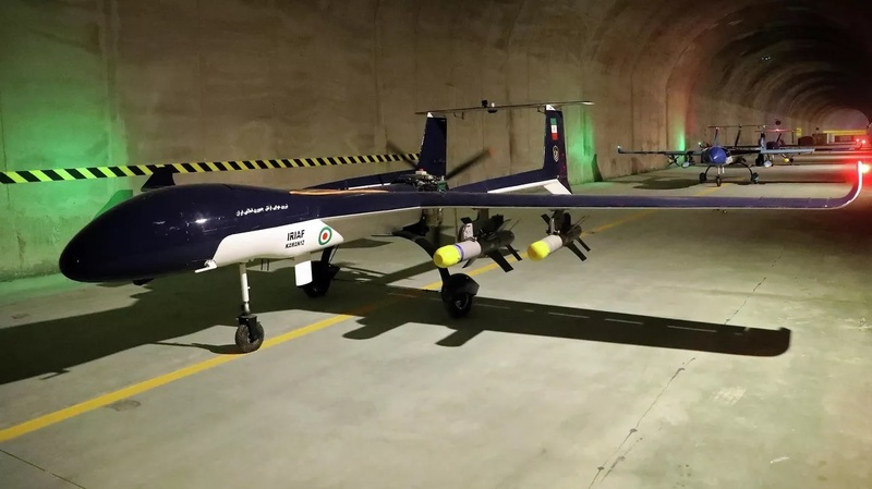 UAV do Iran chế tạo. Ảnh : Sputnik