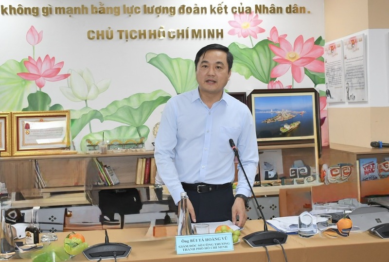 Ông Bùi Tá Hoàng Vũ - Giám đốc Sở Công Thương TP. Hồ Chí Minh. Ảnh: Thanh Minh.