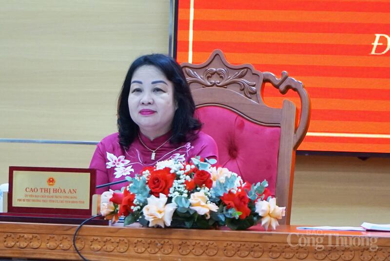 Bà Cao Thị Hòa An được bầu giữ chức Chủ tịch HĐND tỉnh Đắk Lắk khóa XI, nhiệm kỳ 2026 - 2031. Ảnh: Vũ Long