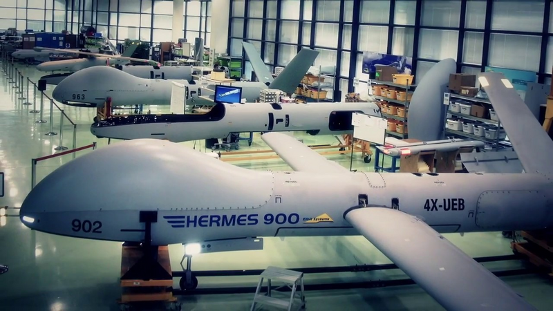 UAV Hermes 900 Israel bay 36 giờ, theo dõi và tấn công chính xác mục tiêu. Ảnh: Elbit Systems