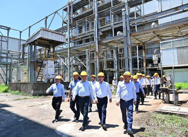 Quyền Bộ trưởng Bộ Công Thương Lê Mạnh Hùng làm việc với BSR về đảm bảo an ninh năng lượng giai đoạn mới - 8