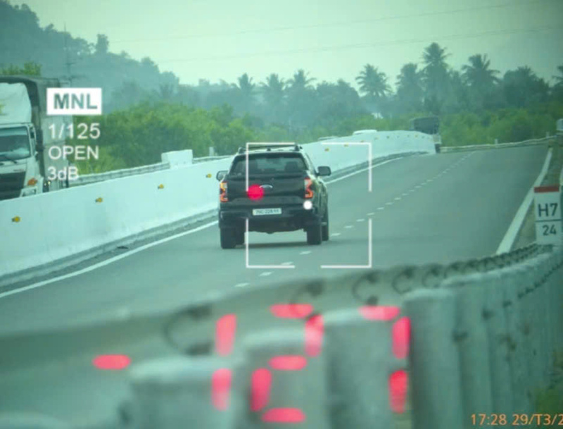 Lực lượng Cảnh sát giao thông xử lý 263 trường hợp vi phạm tốc độ trên các tuyến cao tốc trong ngày 29/3. Ảnh: Cục Cảnh sát giao thông