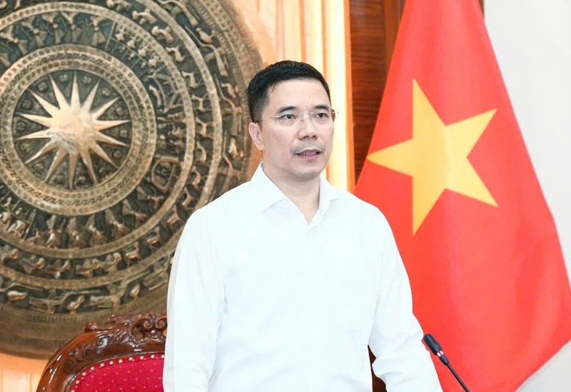 Ông Nguyễn Hồng Phong, Ủy viên dự khuyết Trung ương Đảng, Phó Bí thư Thường trực Tỉnh ủy, Chủ tịch HĐND tỉnh Thanh Hóa, Trưởng Ban Chỉ đạo 35 Tỉnh ủy phát biểu kết luận hội nghị. Ảnh: Quốc Hương