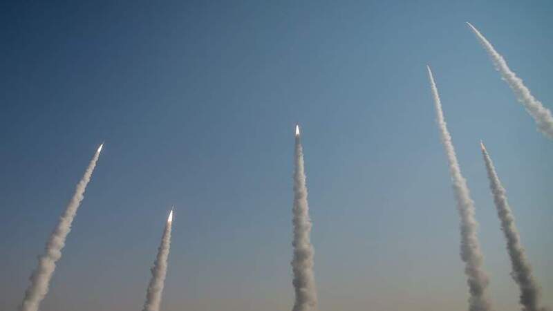 Tên lửa đạn đạo Shaib-12 được Iran sử dụng tấn công căn cứ quân sự Mỹ ở Iraq. Ảnh: Getty