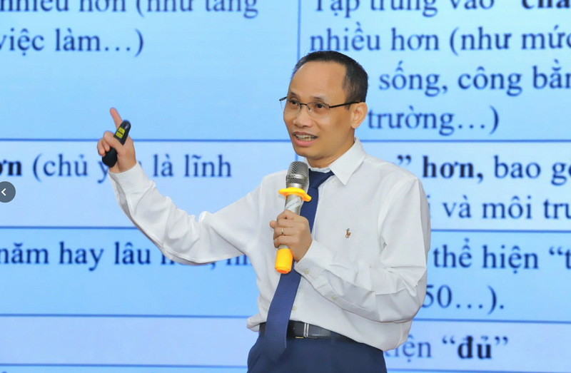 TS. Cấn Văn Lực, chuyên gia Kinh tế trưởng BIDV, Thành viên Hội đồng tư vấn Tài chính và Tiền tệ quốc gia. Ảnh: NTNN