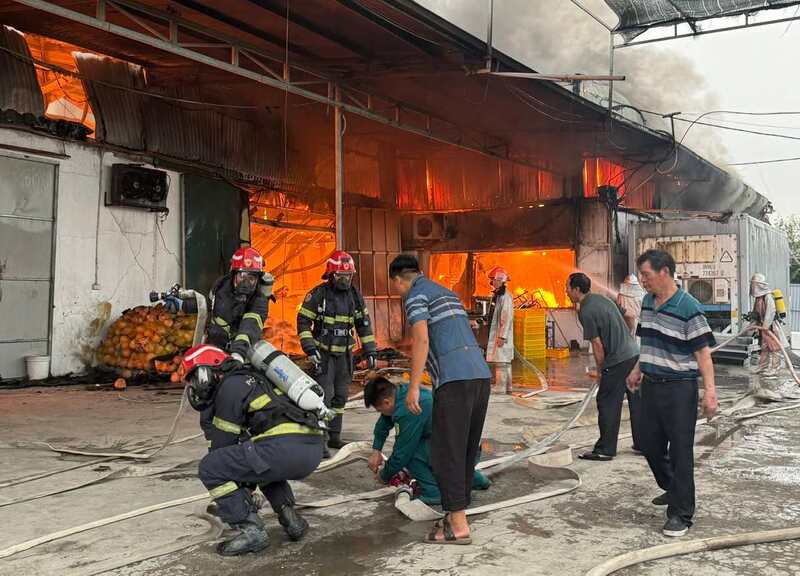 Hiện trường vụ cháy. Ảnh: Công an Hà Nội