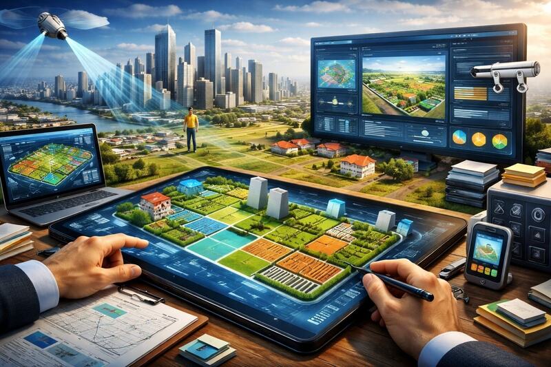 Hà Nội yêu cầu hoàn thiện toàn diện cơ sở dữ liệu đất đai trước ngày 30/6/2026. Ảnh minh họa