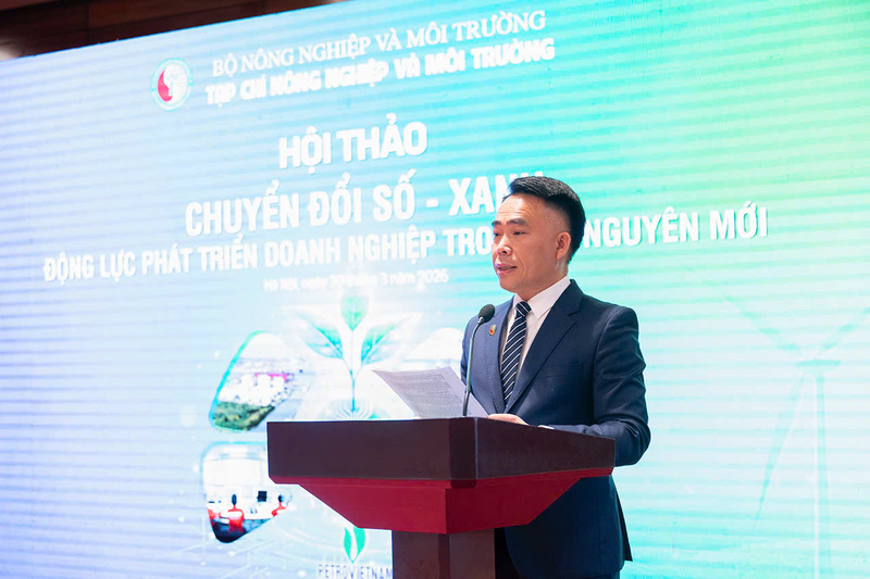 Theo Tiến sĩ Đào Xuân Hưng, hướng tới hai con số từ năm 2026, cộng đồng doanh nghiệp đóng vai trò trung tâm và là lực lượng tiên phong trong đổi mới mô hình tăng trưởng". Ảnh: Thanh Thảo