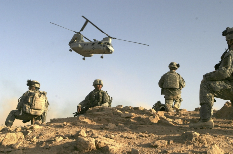 Binh sĩ Sư đoàn Dù 82 Mỹ huấn luyện tác chiến. Ảnh: US Army