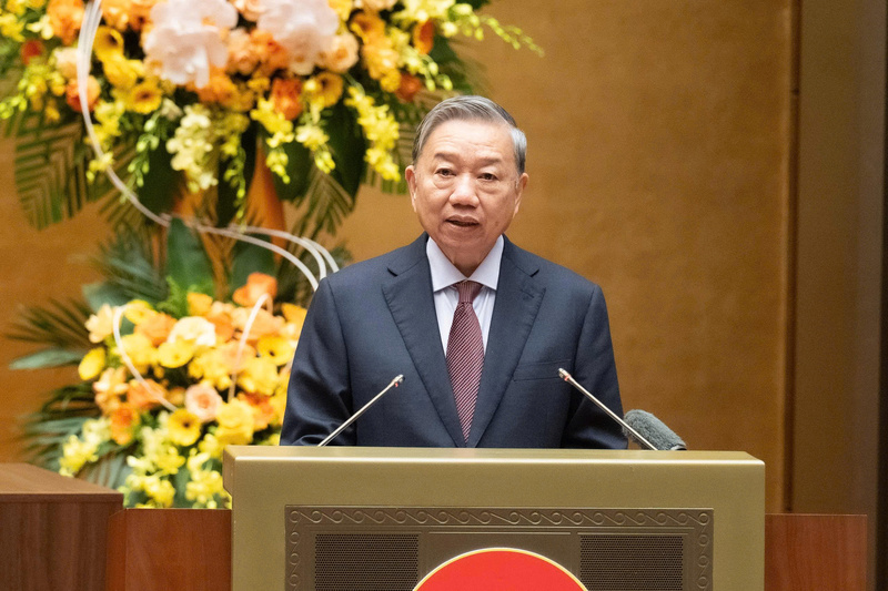 Tổng Bí thư Tô Lâm phát biểu chỉ đạo hội nghị