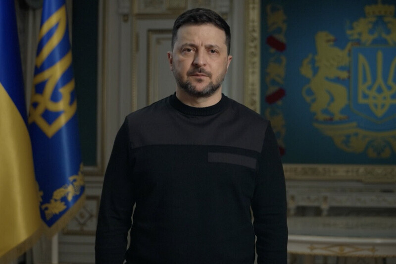 Tổng Thống Ukraine Volodymyr Zelensky.