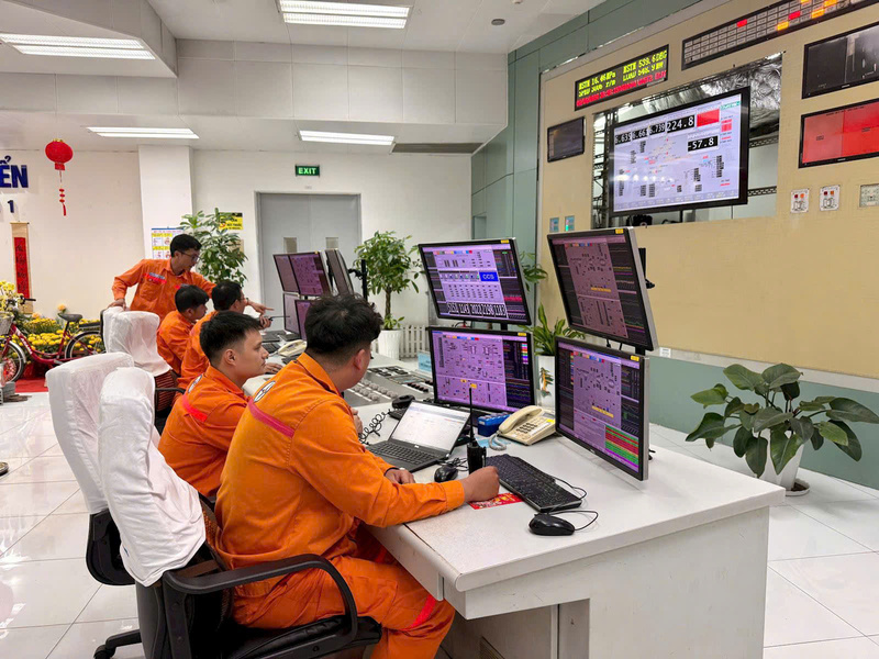 EVNGENCO1 đặt mục tiêu đến 2030 có 100% quy trình vận hành cốt lõi được số hóa. Ảnh: EVNGENCO1