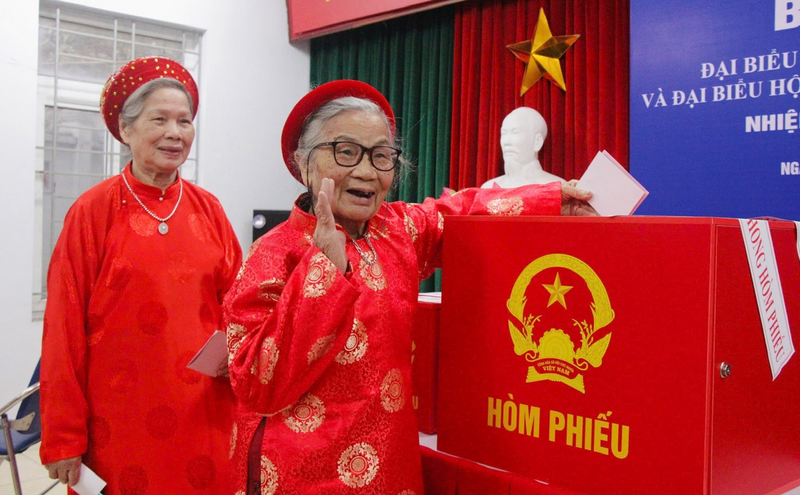 Tổng Bí thư Tô Lâm khẳng định, cuộc bầu cử ngày 15/3/2026 vừa qua đã để lại một dấu ấn rất quan trọng: đó là sự hội tụ của ý Đảng, lòng dân và khát vọng phát triển đất nước.  Ảnh Phương Cúc.