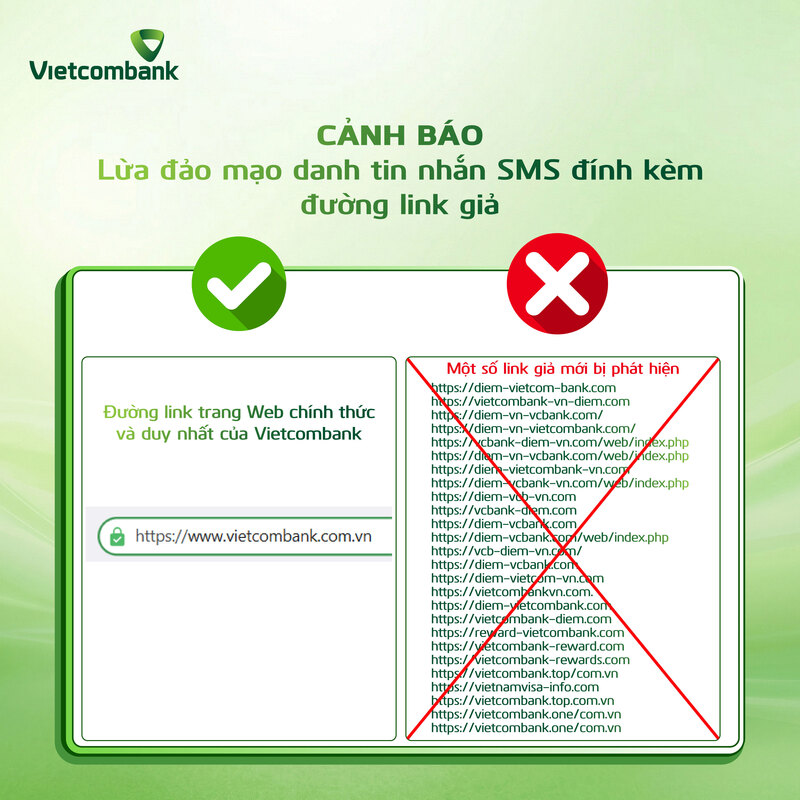 Cảnh báo Vietcombank mới phát đi ngày 25/3/2026