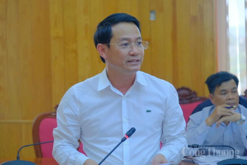 Ông Nguyễn Bá Út, Giám đốc Sở Công Thương Lâm Đồng, Phó Trưởng Ban Chỉ đạo. Ảnh: Lê Sơn.